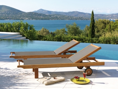 Bain de soleil Biarritz teck/Batyline®  R.VL...