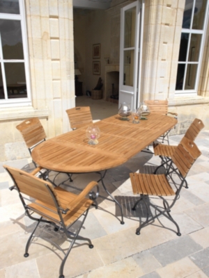 Lot de 2 chaises pliantes Bima a...