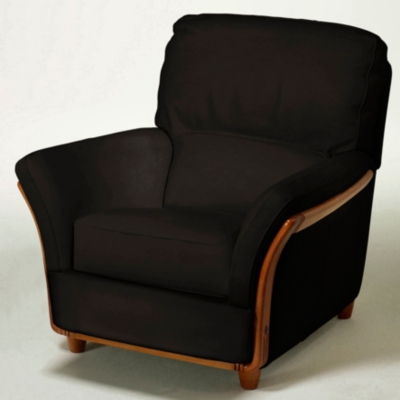 MEUBLES.COM - Fauteuil Bolzano, cuir
