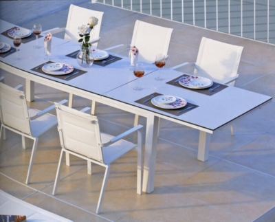Ensemble repas alu. Boston 220/3...