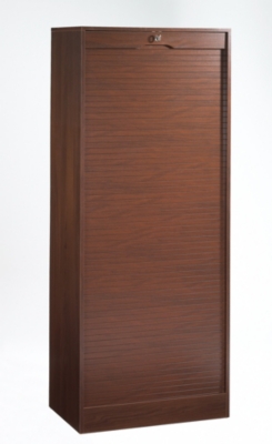 Classeur à rideau double, hauteur 172,4  cm 