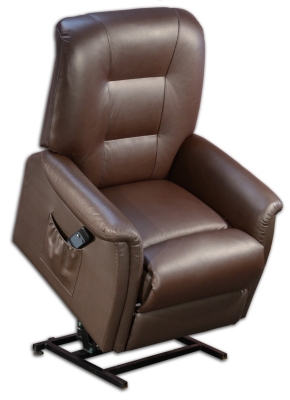 Fauteuil releveur cuir Collioure   