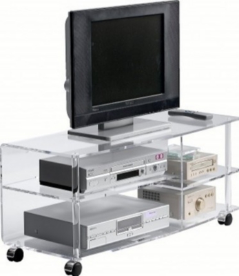 Meuble TV plasma Cristaline Altu...