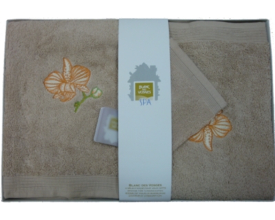Coffret cadeau 4 pièces Orchidée BLANC D ES...