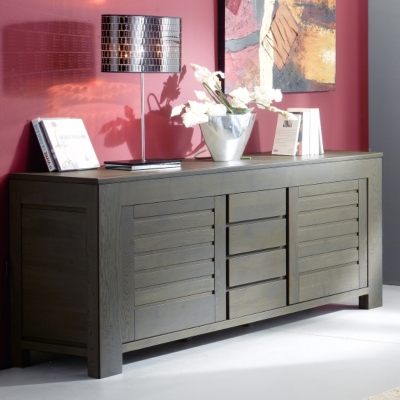 Buffet 2 portes, 4 tiroirs Stock...