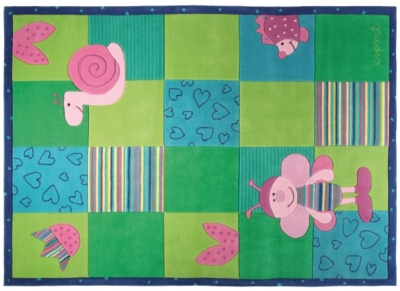 Tapis ESPRIT HOME Garden vert   