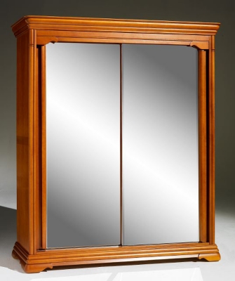 Armoire 2 portes miroir coulissa...