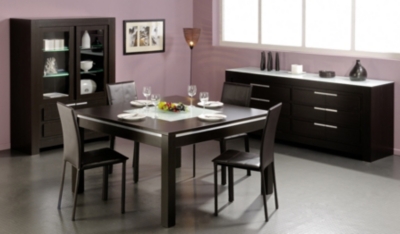 Table carrée fixe Palerme weng�...