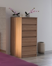 Chiffonnier 5 tiroirs Perrine   