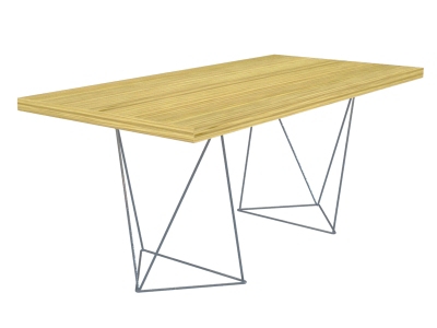 Table 180cm chevalet Pluriel   