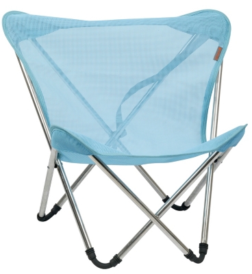 Fauteuil bas pliant Pocket Pop Up bleu lagoon LAFUMA