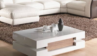 Table basse rectangulaire Quartz...