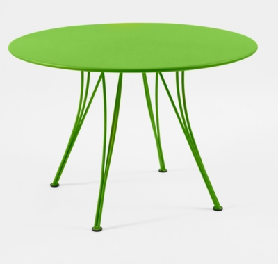 Table acier ronde Ø 110 cm FERMOB  Rendez-Vo...