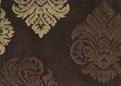 Tapis Si�cle brun TOULEMONDE BOCHART