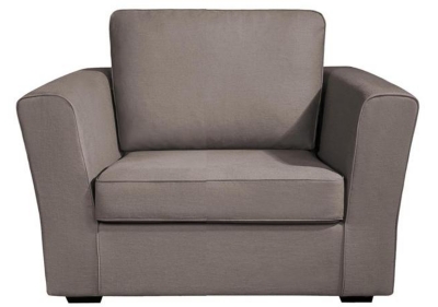 Fauteuil Menton tissu A bâchette dos placés...