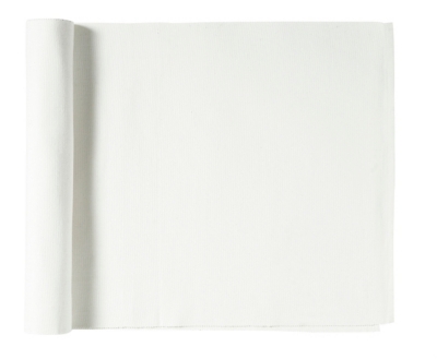 Chemin de table Tajan blanc   
