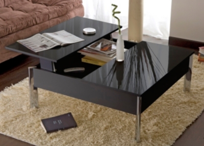 Table basse plateau relevable Versus - Soldes (2)