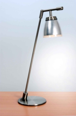 Lampe de bureau ZETA, gris  
