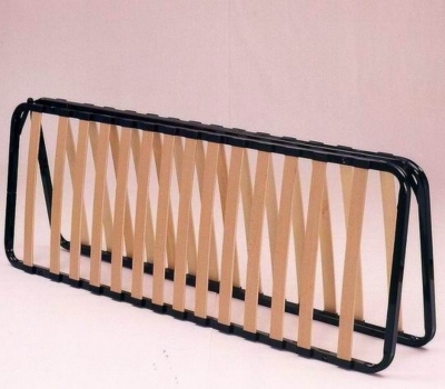 Sommier cadre pliable 20 lattes, 53 mm   