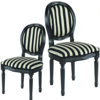 Lot de 2 chaises médaillon Mura...