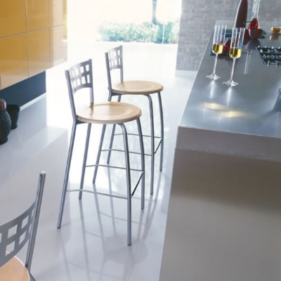 Lot de 2 chaises de bar Party 65 cm   