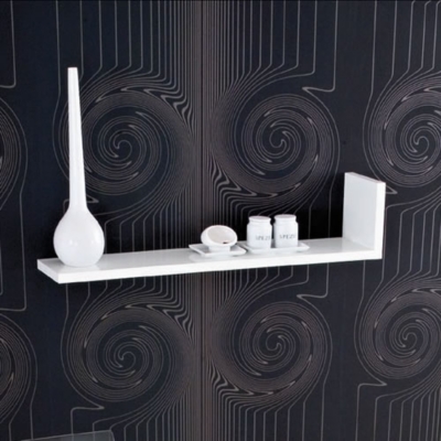 Etagère Oz 120 blanche, droite   