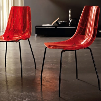 Lot de 2 chaises Lynea laquées ...