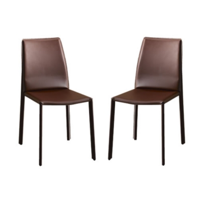 Lot de 2 chaises cuir Tischlein ...