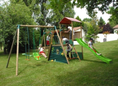 Aire de jeux bois NAT & CHOC Cumulus   