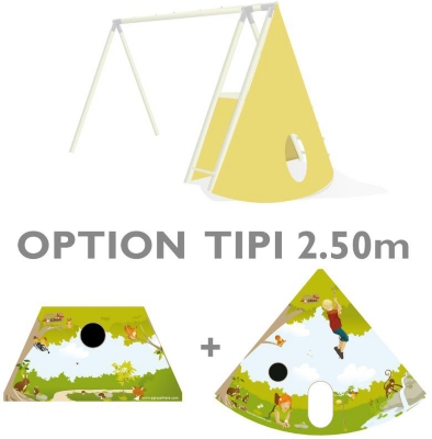 Tissus imprimés pour station  bois 6 pieds h...