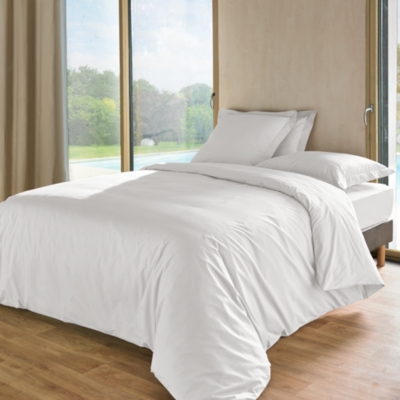Drap housse coton lin lavé flandres labelissim Literie Lin Créatif