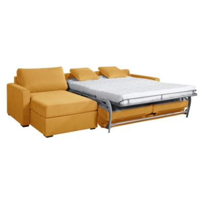 Canapé Dangle Convertible Tissu Coton Déhoussable Oslo