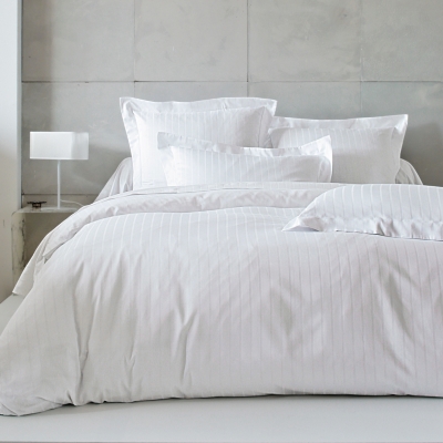 Drap housse coton lin lavé flandres labelissim Literie Lin Créatif