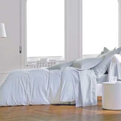 Drap housse coton lin lavé flandres labelissim Literie Lin Créatif