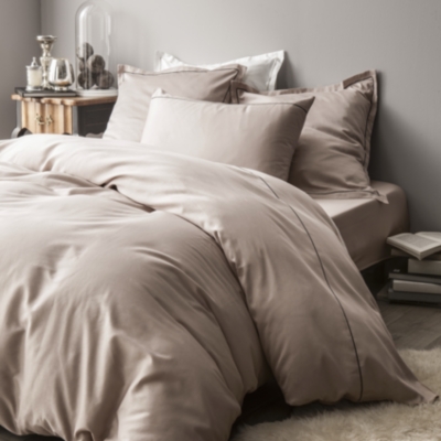 Drap housse coton lin lavé flandres labelissim Literie Lin Créatif