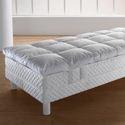 Surmatelas duvet de canard LABELISSIM   