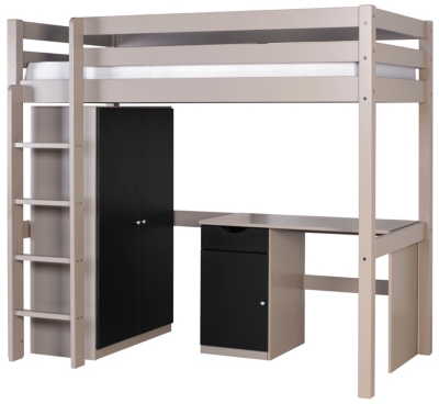 Lit mezzanine combiné Smarty, 90 x 190 cm