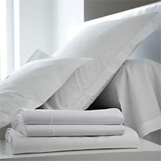 Taie Percale Easy BLANC DES VOSGES